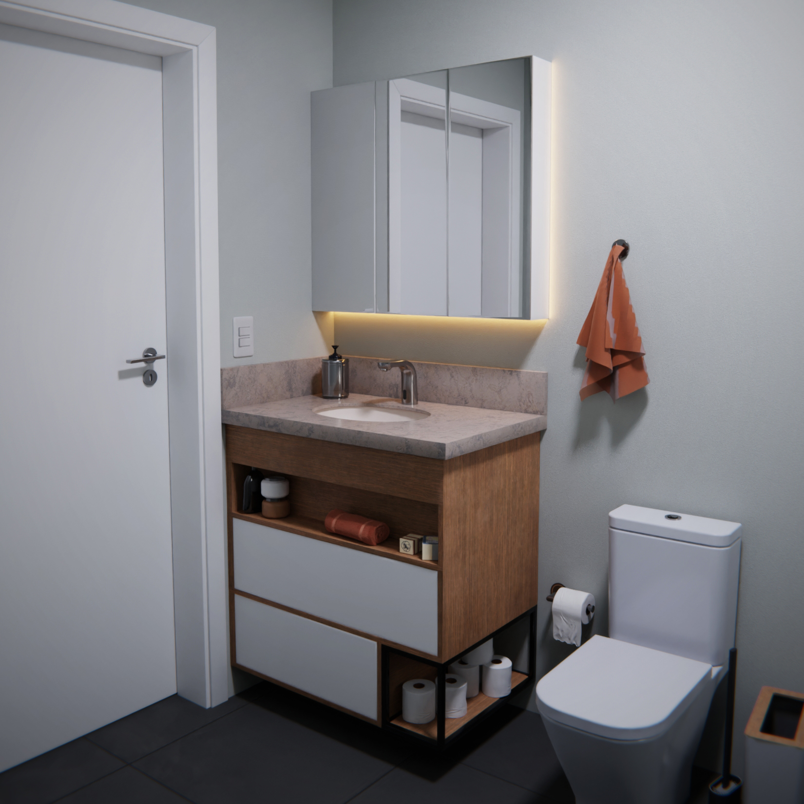 Banheiro Contemporâneo